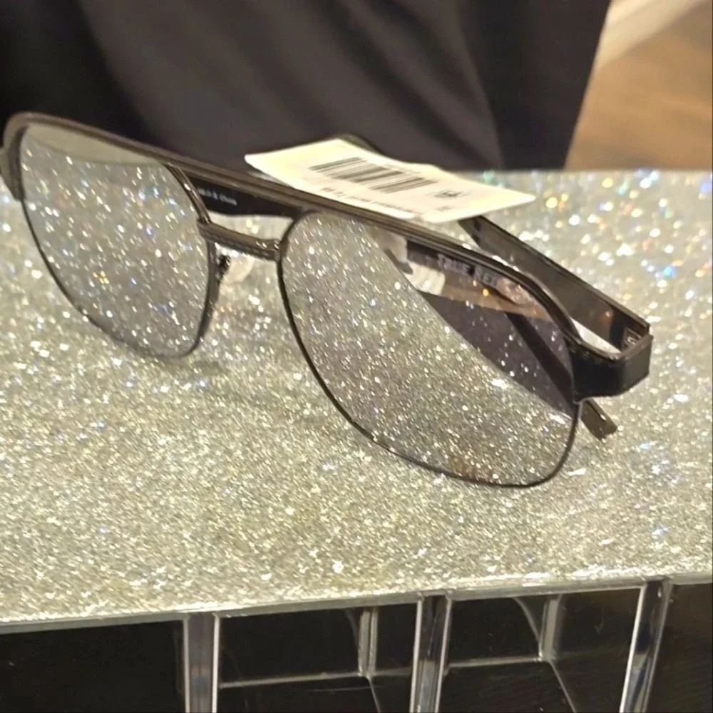True Religion 60 MM‎ Aviator Sunglasses